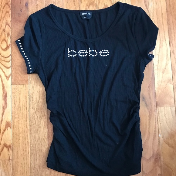 Black Bebe Shirt - Picture 1 of 5